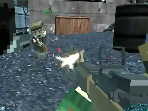 Žaidimas Pixel Gungame Arena Prison Multiplayer internete
