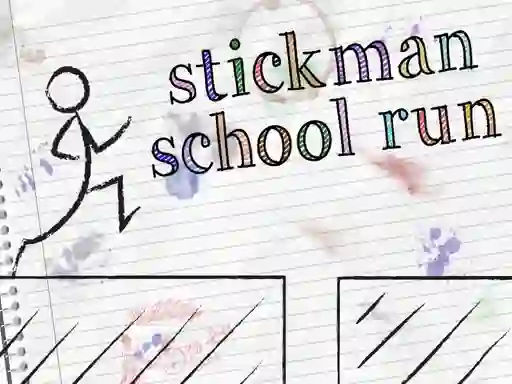 Žaidimas Stickman School Run internete
