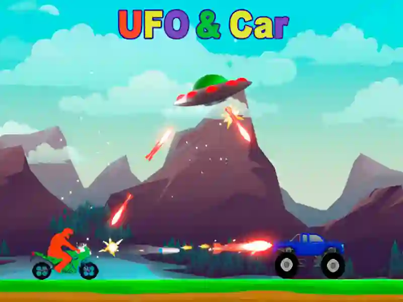Žaidimas Ufo & Car internete