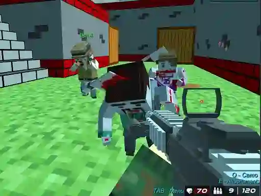 Žaidimas Blocky Wars Advanced Combat Swat internete