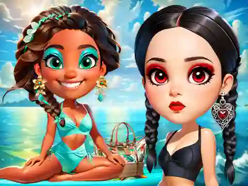 Žaidimas Wave Chic Ocean Fashion Frenzy internete
