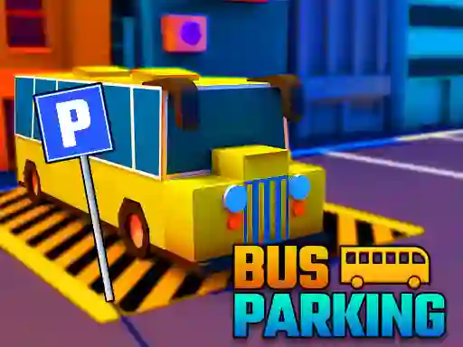 Žaidimas Bus Parking City 3d internete