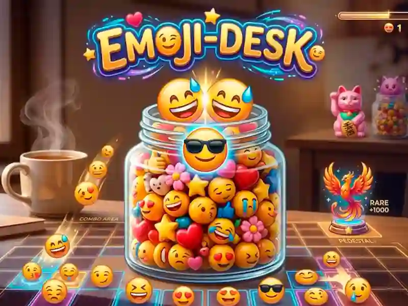 Žaidimas Emoji Desk internete