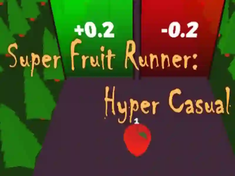 Žaidimas Super Fruit Runner: Hyper Casual internete