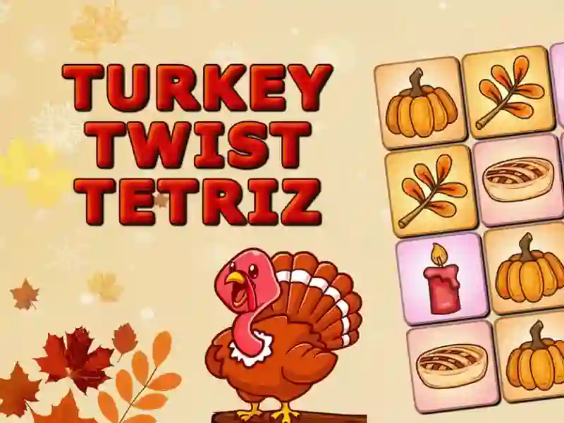 Žaidimas Turkey Twist Tetriz internete
