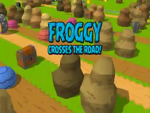 Žaidimas Froggy Crosses The Road! internete