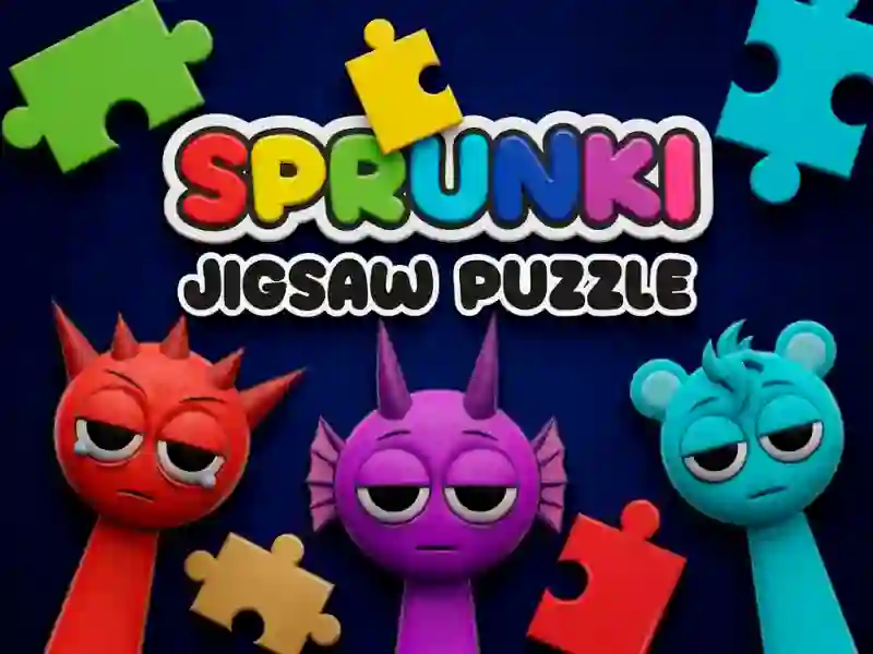 Žaidimas Sprunki Jigsaw Puzzle internete