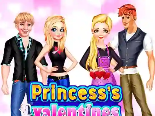 Žaidimas Princess Valentines Day Party internete