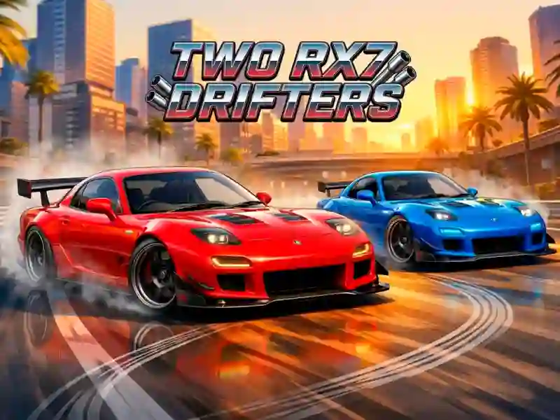 Žaidimas Two RX7 Drifters internete