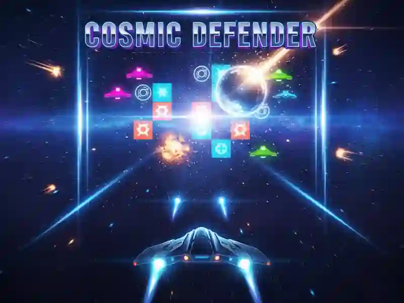 Žaidimas Cosmic Defender internete