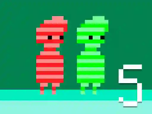 Žaidimas Red And Green 5 internete