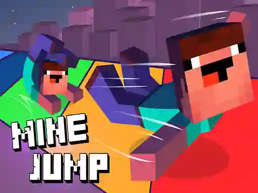 Žaidimas Mine Jump internete