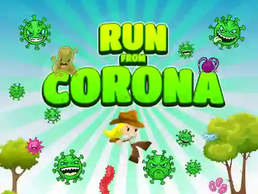 Žaidimas Run From Corona internete