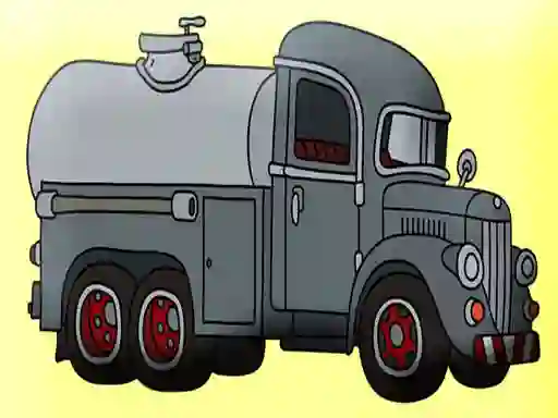 Žaidimas Tank Trucks Coloring internete