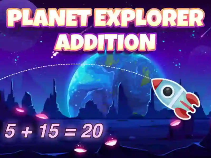 Žaidimas Planet explorer addition internete