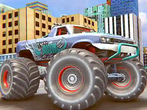 Žaidimas Monster Truck Stunt Driving Simulation internete