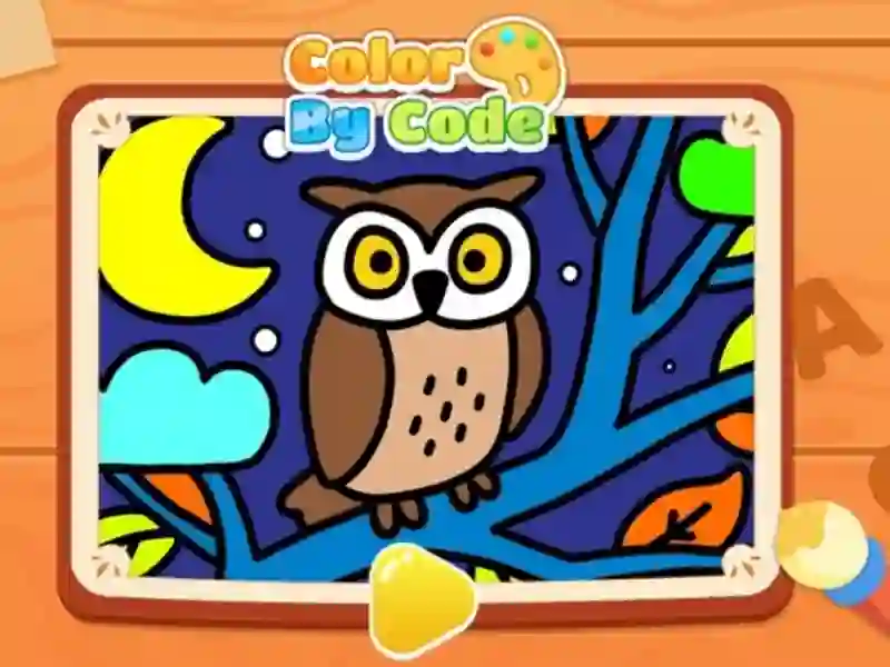 Žaidimas Color By Code: Night Owl internete