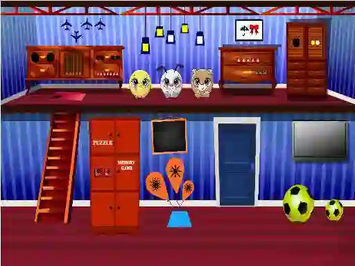 Žaidimas Slick House Escape internete
