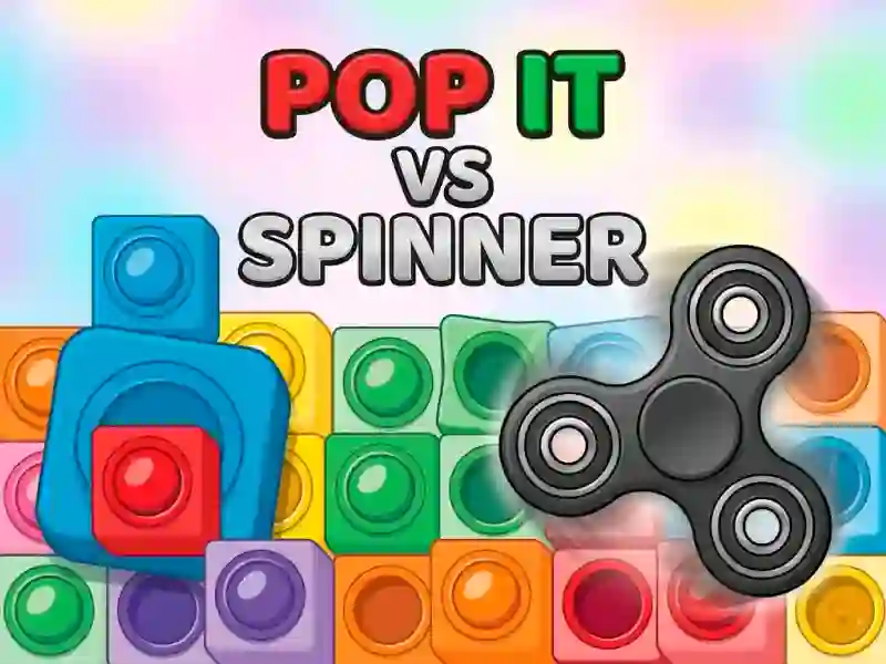 Žaidimas Pop It vs Spinner internete