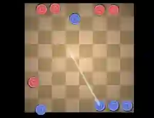Žaidimas Angry Checkers internete