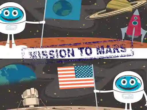 Žaidimas Mission To Mars Differences internete