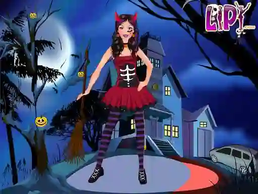 Žaidimas Halloween Doll Party Fashion internete