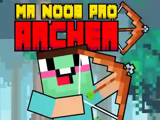 Žaidimas Mr Noob Pro Archer internete