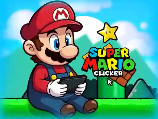 Žaidimas Super Mario Clicker internete