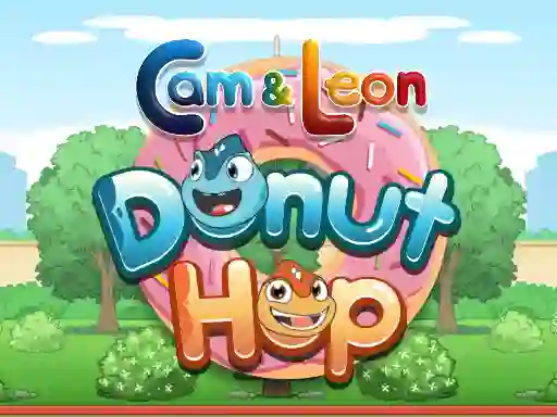 Žaidimas Cam and Leon: Donut Hop internete