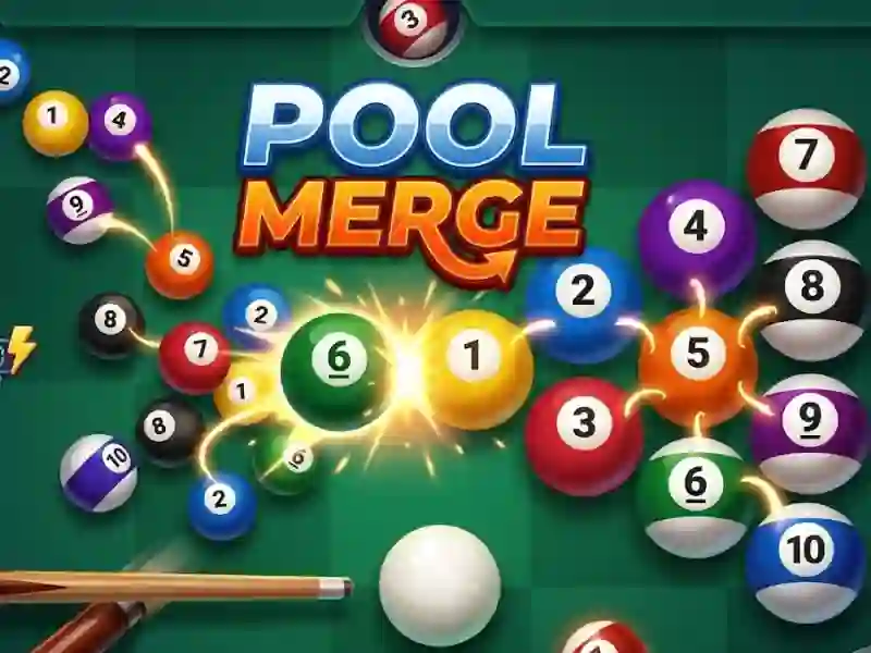Žaidimas Pool Merge internete