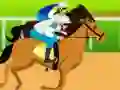 Žaidimas Horse racing typing internete