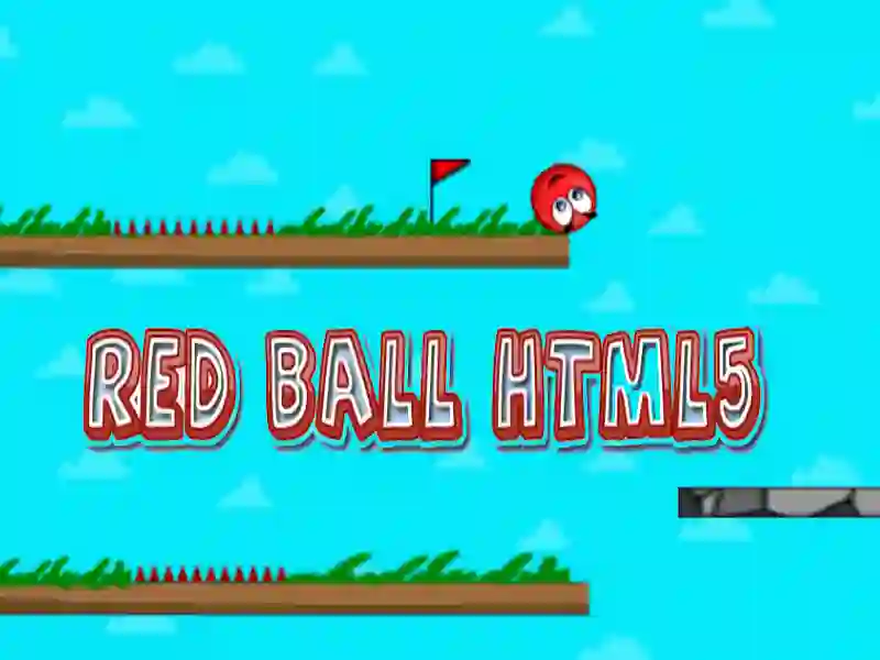 Žaidimas Red Ball Html5 internete