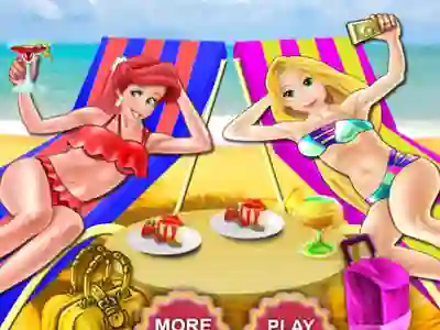 Žaidimas Princess Beach Dress Up internete