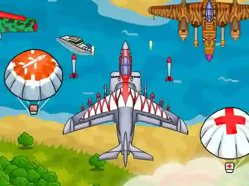 Žaidimas Air Force Attack internete