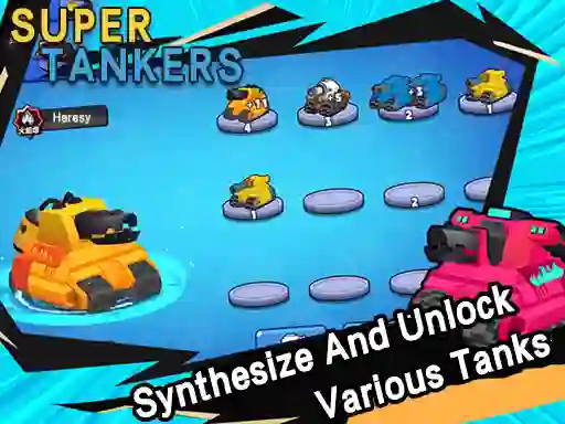 Žaidimas Super Tankers internete