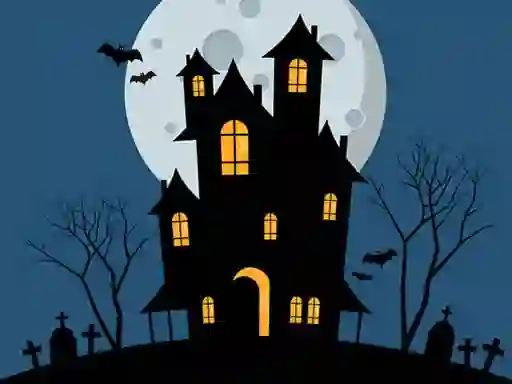 Žaidimas Halloween Night Match 3 internete