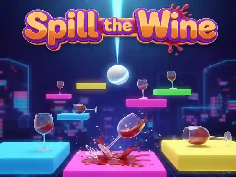 Žaidimas Spill the wine internete
