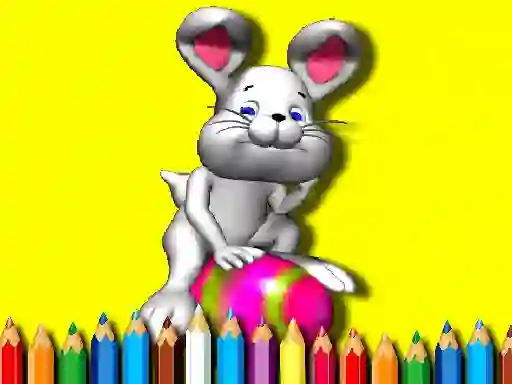 Žaidimas Back To School: Easter Coloring Book internete