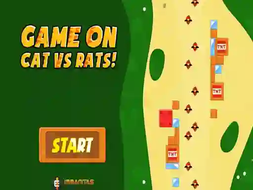Žaidimas Game On Cat vs Rats! internete