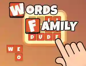 Žaidimas Words Family internete