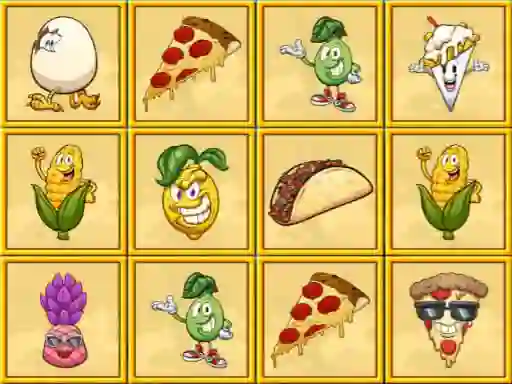 Žaidimas Foody Memory internete
