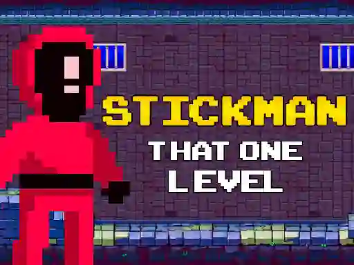 Žaidimas Stickman That One Level internete