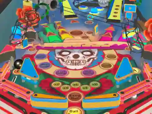 Žaidimas Pinball Simulator Day of Dead internete