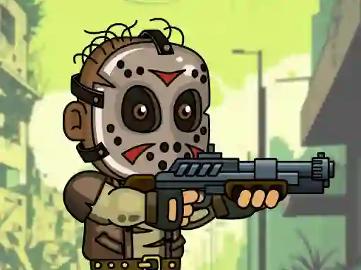 Žaidimas Zombie Apocalypse internete