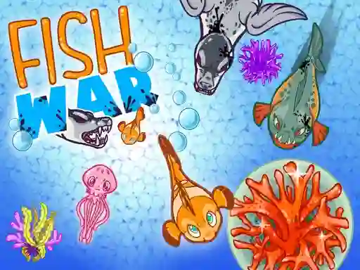 Žaidimas Fish War internete
