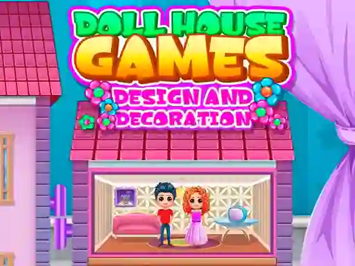 Žaidimas Doll House Games Design and Decoration internete