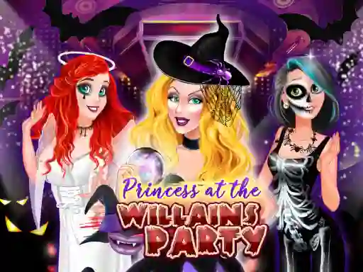 Žaidimas Princess At The Villains Party internete