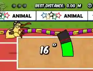 Žaidimas Animal Olympics Triple Jump internete
