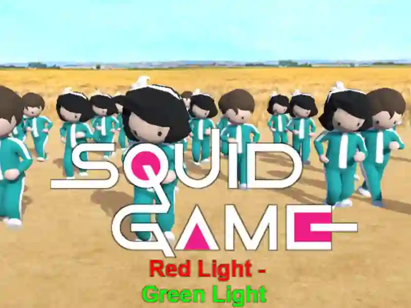 Žaidimas Squid game: Green Light, Red Light internete