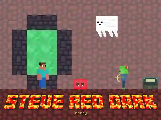 Žaidimas Steve Red Dark internete